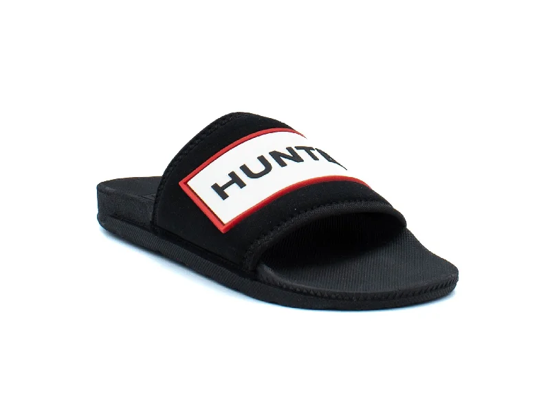 Fashion-forward and trendy women's shoe stylesHUNTER Neoprene Logo Slide