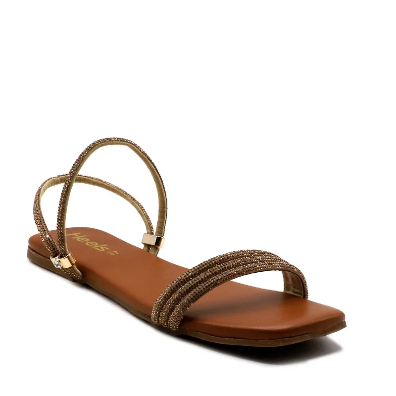 Flattering and stylish women's shoes for petite feetTan Fancy Sandal L00600010
