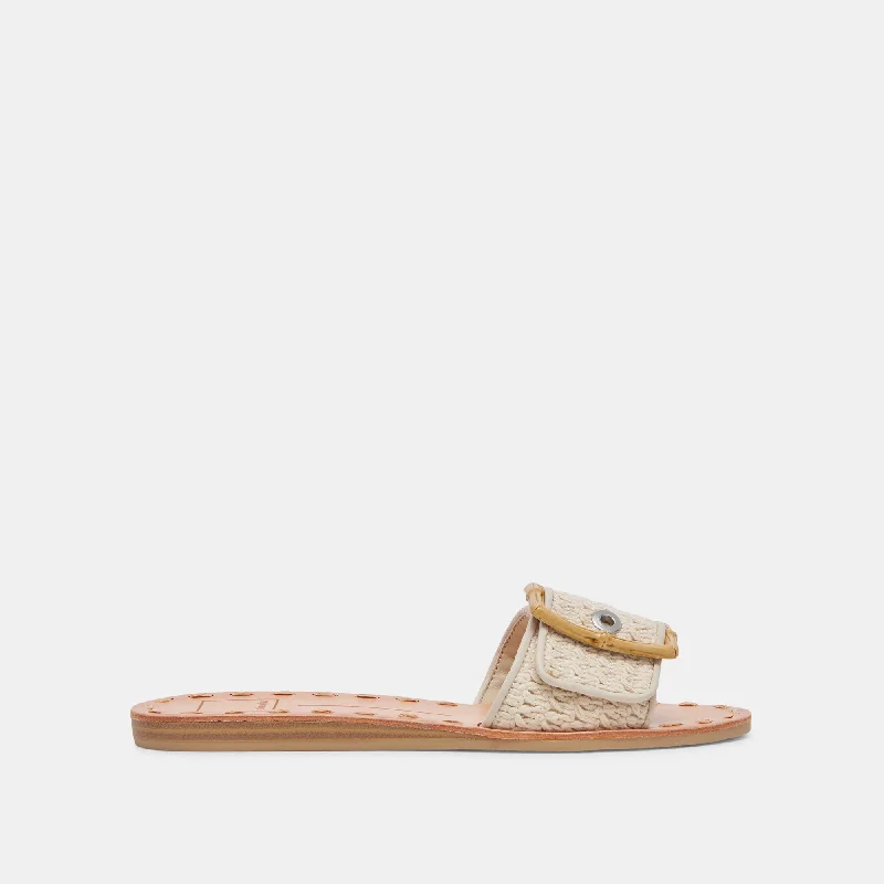 Stylish and affordable women's shoesDASA WIDE SANDALS SANDSTONE KNIT