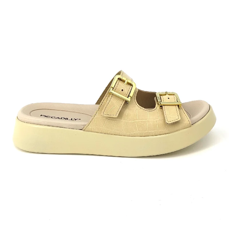 Elegantly crafted women's shoesSerene Walkers - Creme Croco (468.005)