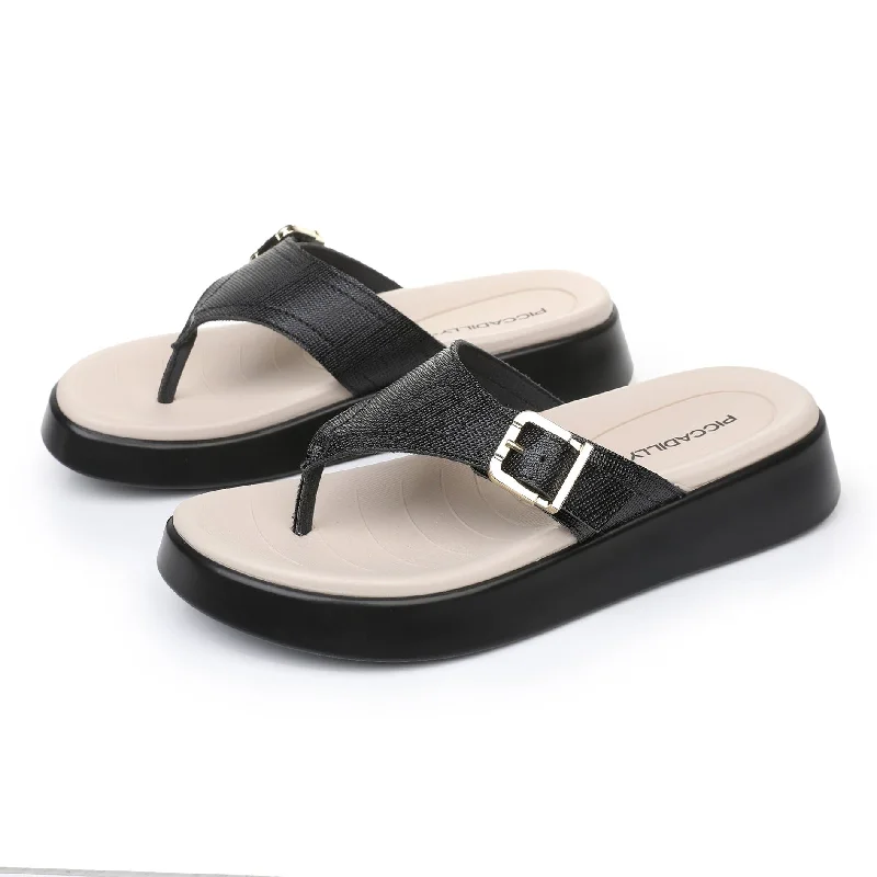 Classy and elegant women's shoes for formal eventsEffortless Black Comfort Flip Flop (468.004) Classy and elegant women's shoes for formal eventsEffortless Black Comfort Flip Flop (468.004)