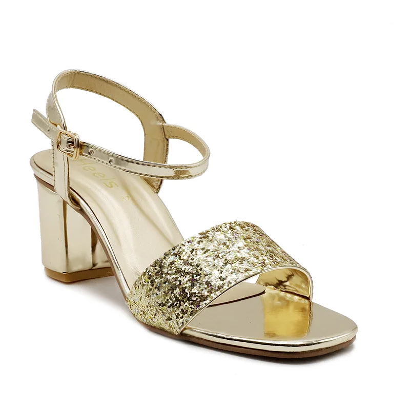 Stylish and supportive women's shoes for high archesGolden Fancy Sandal L00660045