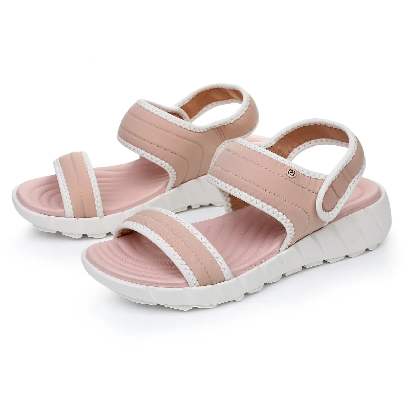 Comfortable and supportive women's shoes for all-day wearTranquil Feet Sandals - Rose (215.005)