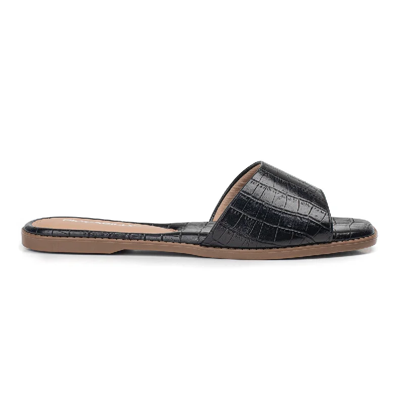 Chic and stylish women's shoes for fashion weekBlack Croco Sandals for Women (508.033) Chic and stylish women's shoes for fashion weekBlack Croco Sandals for Women (508.033)
