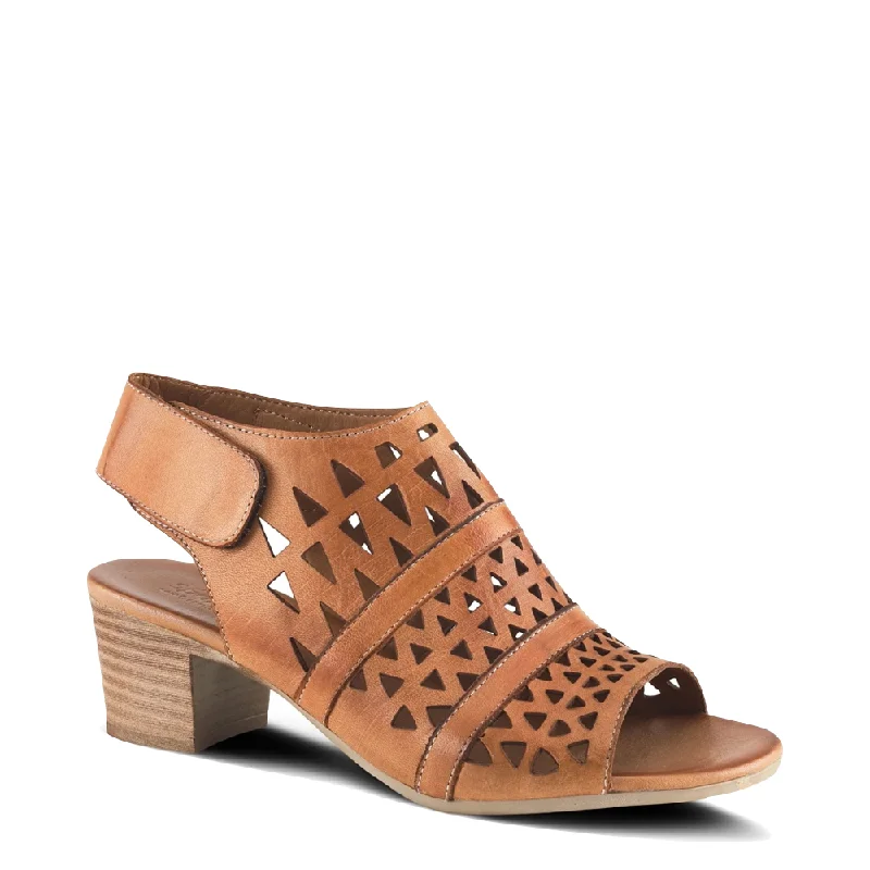 Comfortable yet fashionable women's shoesSpring Step Women's Dorotha Heeled Sandal in Brown Comfortable yet fashionable women's shoesSpring Step Women's Dorotha Heeled Sandal in Brown