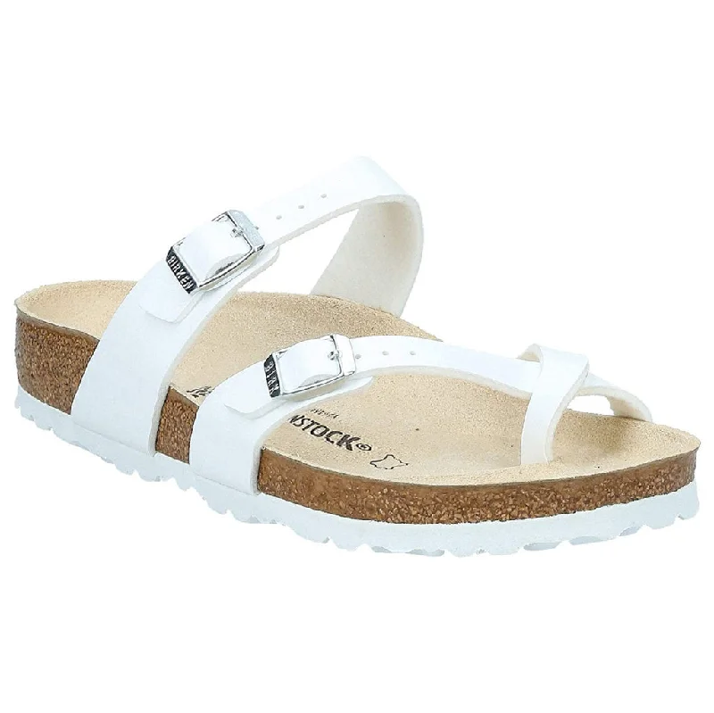 Comfy and cozy women's shoes for loungingBirkenstock Mayari Birko-Flor Slides Sandals Comfy and cozy women's shoes for loungingBirkenstock Mayari Birko-Flor Slides Sandals