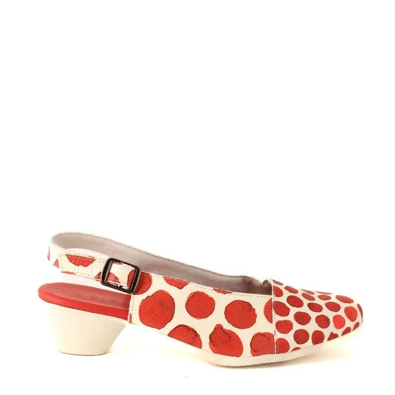 Elegant and sophisticated women's shoes for opera nightsCYNINE Red Spot
