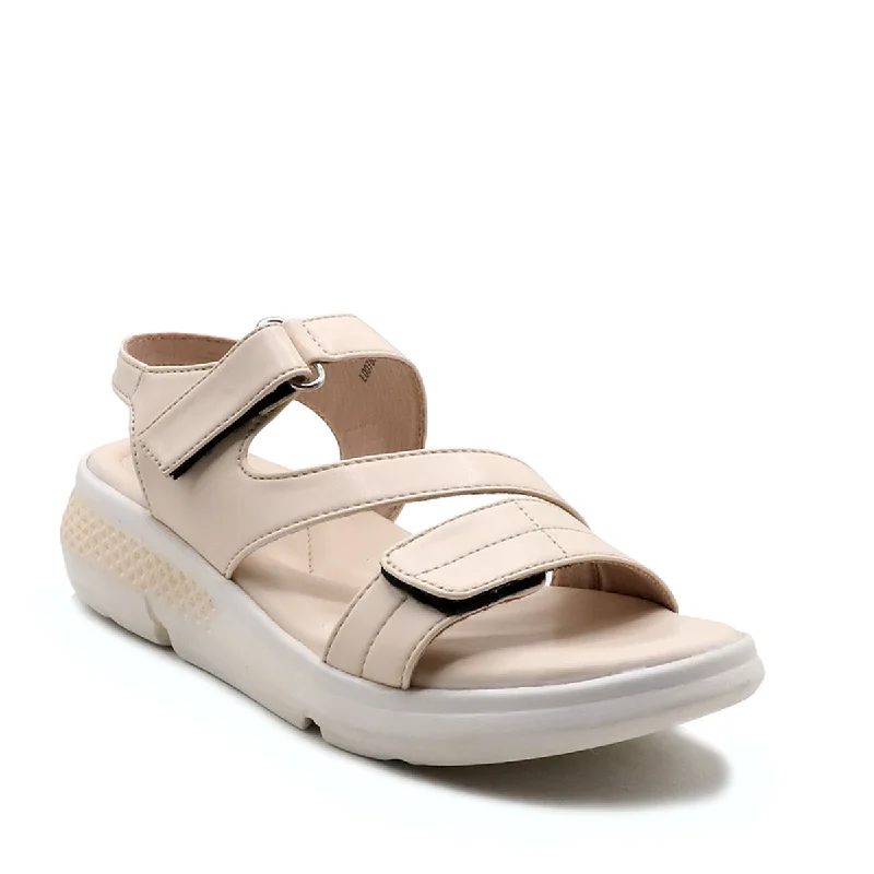 Elegant and sophisticated women's shoes for dinner datesCream Casual Sandal L00780036 Elegant and sophisticated women's shoes for dinner datesCream Casual Sandal L00780036