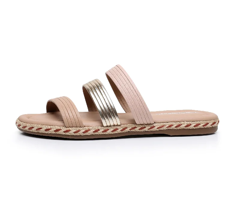 Chic and stylish women's shoes for fashion weekVegan Triple Band Sandal - Rose Gold (404.044) Chic and stylish women's shoes for fashion weekVegan Triple Band Sandal - Rose Gold (404.044)