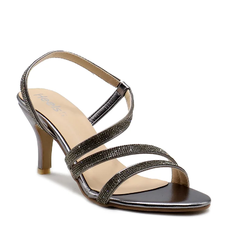 Stunning and eye-catching women's footwearGrey Fancy Sandal L00660025