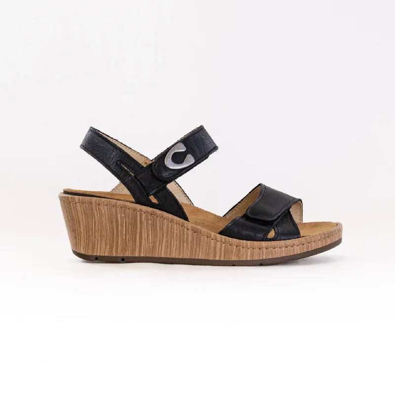 Flattering and stylish women's shoes for wide feetWolky Sanibel (Women's) - Black