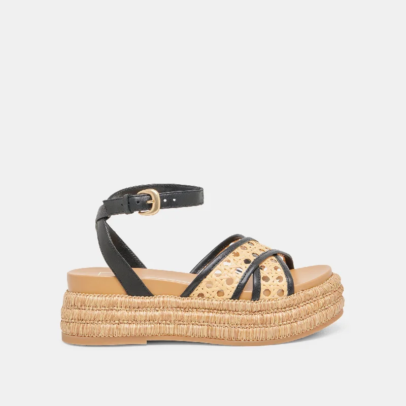 Chic and stylish women's shoes that complement every outfit and occasioWRILEY SANDALS BLACK WOVEN RAFFIA Chic and stylish women's shoes that complement every outfit and occasioWRILEY SANDALS BLACK WOVEN RAFFIA