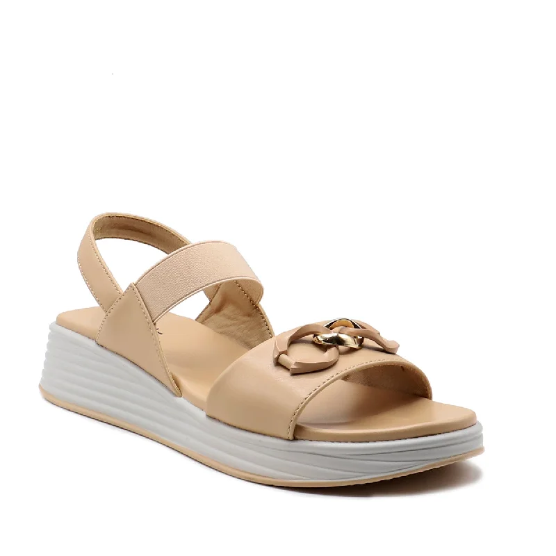 Chic and stylish women's shoes that complement every outfit and occasioBeige Casual Sandal 078131 Chic and stylish women's shoes that complement every outfit and occasioBeige Casual Sandal 078131