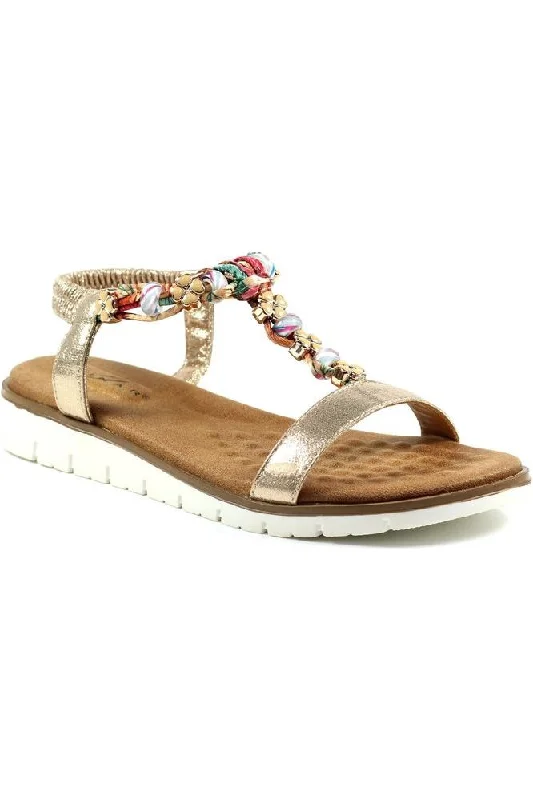 Classic and timeless women's footwear choicesLunar Tempo gold JLH363
