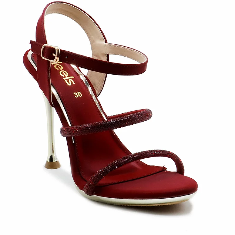 Stylish and comfortable women's shoes for long flightsMaroon Fancy Sandal L00660050 Stylish and comfortable women's shoes for long flightsMaroon Fancy Sandal L00660050