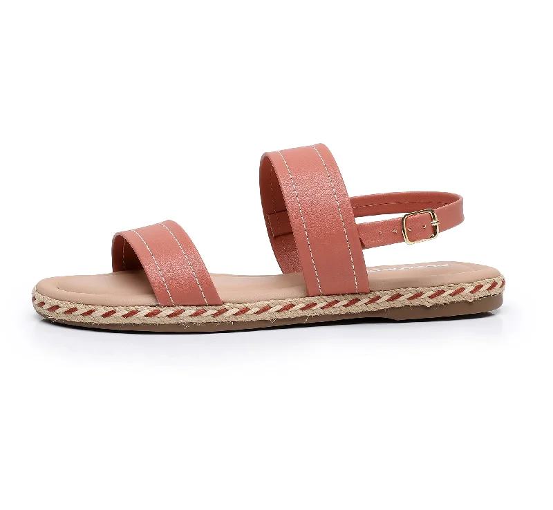 Comfortable and supportive women's shoes for all-day wearSlip-On Flats with Braided Strap - Coral (404.045) Comfortable and supportive women's shoes for all-day wearSlip-On Flats with Braided Strap - Coral (404.045)