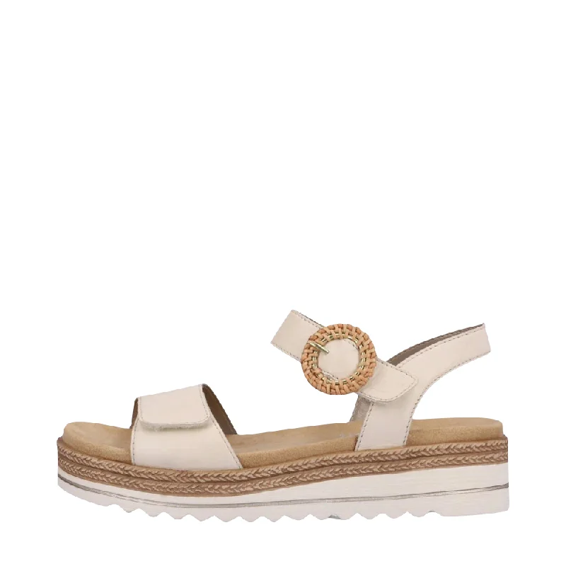 Versatile and stylish women's shoes for city walksRemonte Women's Jocelyn 52 Sandal in Beige