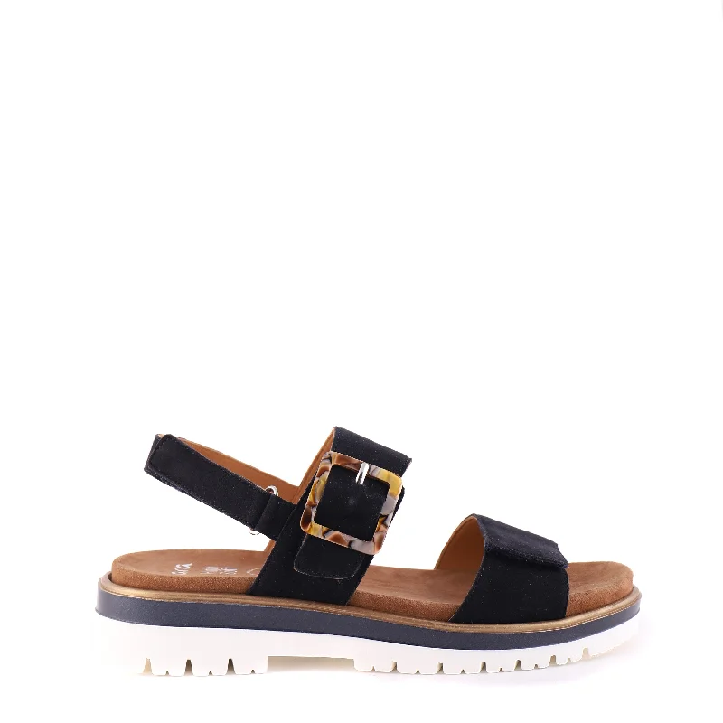 Comfy and stylish women's shoes for walking21003 Navy Suede