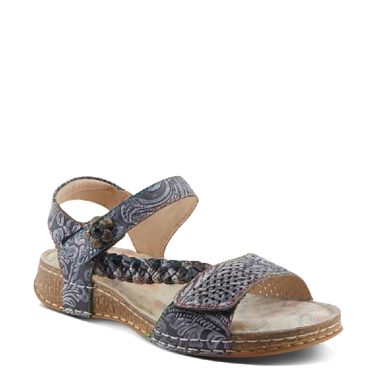 Chic and sophisticated women's footwear for workSpring Step Women's Popular Sandal in Black Multi Chic and sophisticated women's footwear for workSpring Step Women's Popular Sandal in Black Multi