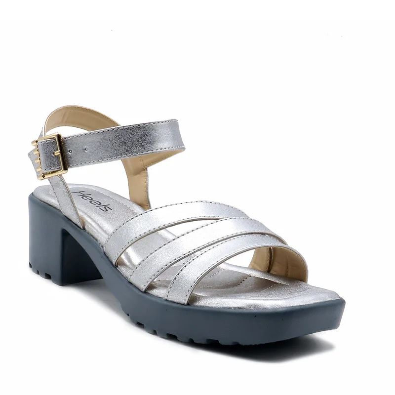 Stylish and comfortable women's shoes for long days at workSilver Formal Sandal L00780012 Stylish and comfortable women's shoes for long days at workSilver Formal Sandal L00780012