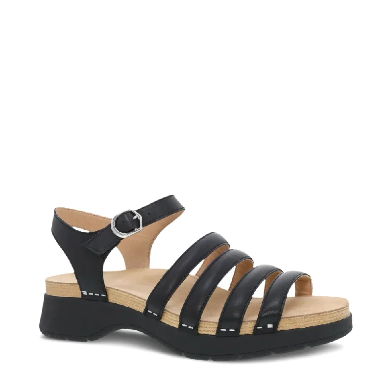 Chic and stylish women's shoes for fashion weekDansko Women's Roxie Strap Sandal in Black