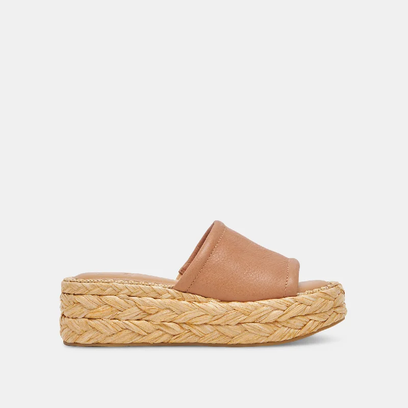 Durable and stylish women's shoes for active lifestylesCHAVI SANDALS HONEY LEATHER