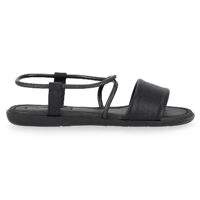 Stylish and elegant women's shoes for weddingsBlack Sandals for Women (345.005)