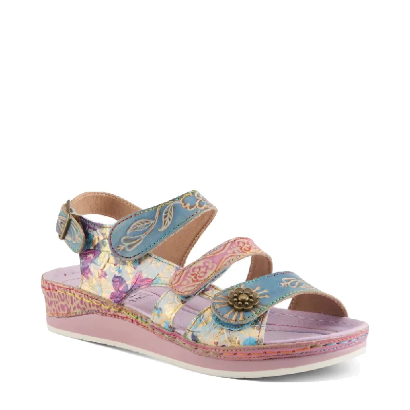 Comfortable yet fashionable women's shoesSpring Step Women's Sumacah Sandal in Lilac Multi Comfortable yet fashionable women's shoesSpring Step Women's Sumacah Sandal in Lilac Multi