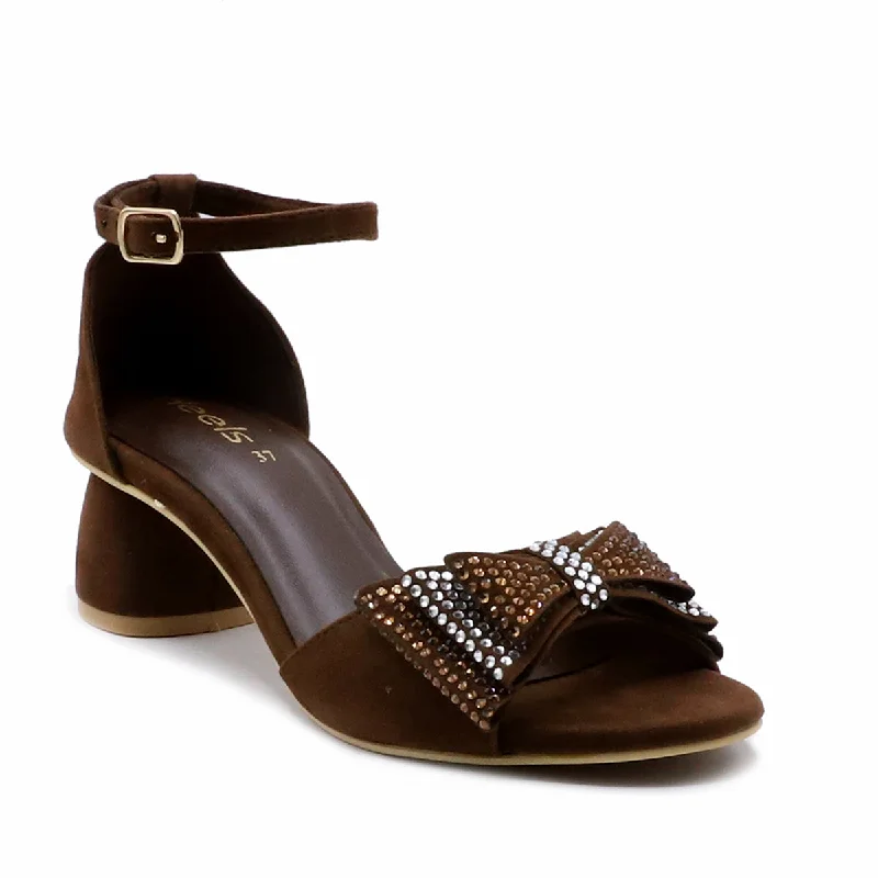 Comfortable and supportive women's shoes for all-day wearBrown Formal Sandal L00550027 Comfortable and supportive women's shoes for all-day wearBrown Formal Sandal L00550027