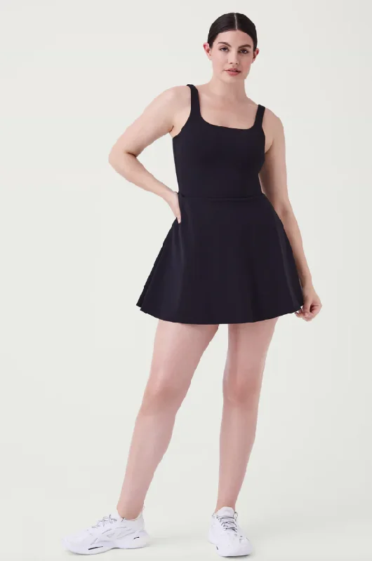 SPANX Booty Boost Square Neck Dress