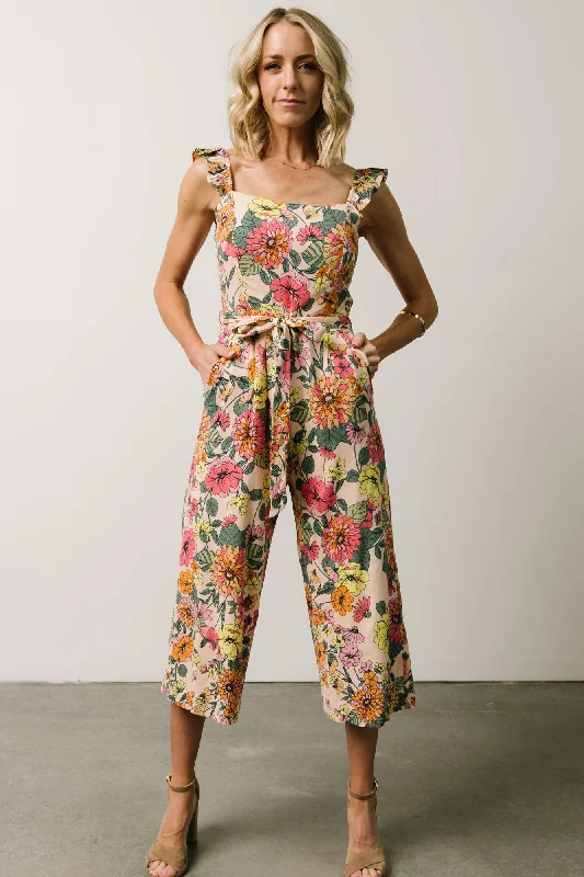 Gemma Jumpsuit | Multi Floral