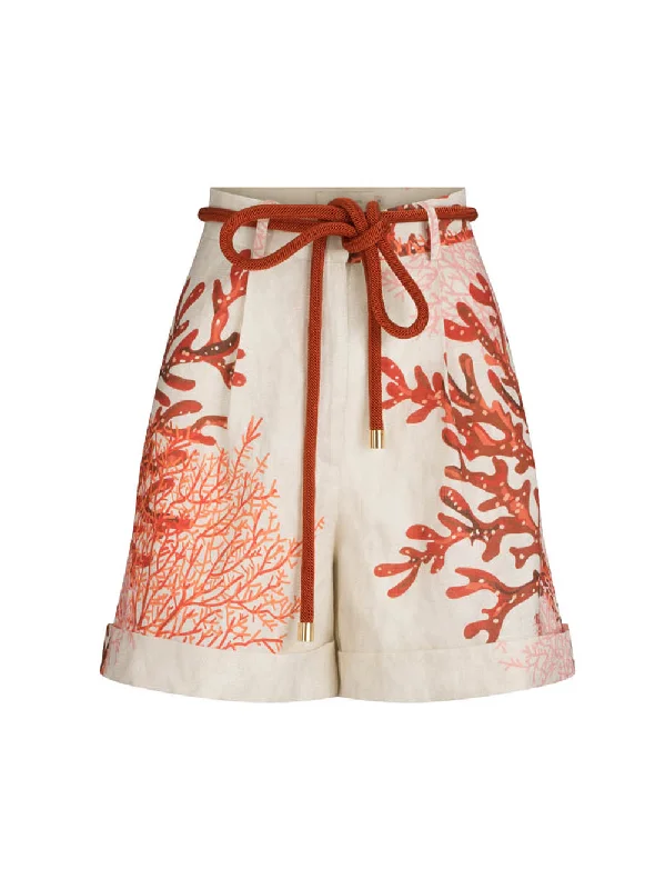 Bimba Bermuda Shorts (Multi Coral)