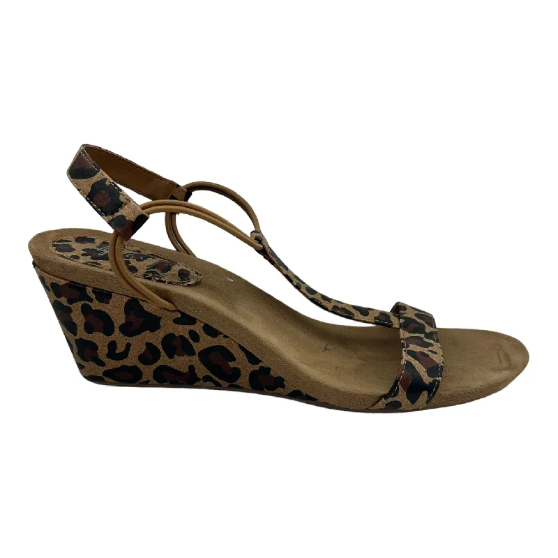 Elegantly crafted women's shoesANIMAL PRINT STYLE AND COMPANY SANDALS HEELS WEDGE, Size 9 Elegantly crafted women's shoesANIMAL PRINT STYLE AND COMPANY SANDALS HEELS WEDGE, Size 9