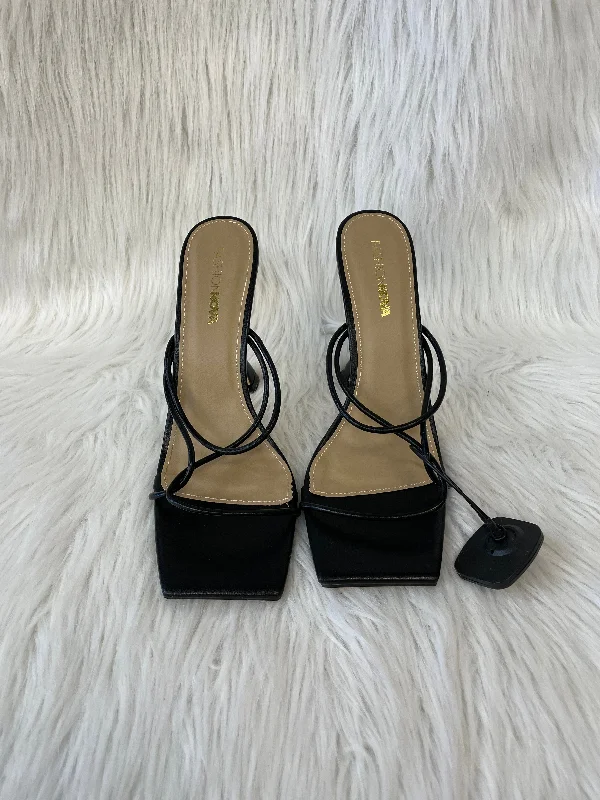 Chic and stylish women's shoes that complement every outfit and occasioBlack Sandals Heels Block Fashion Nova, Size 10 Chic and stylish women's shoes that complement every outfit and occasioBlack Sandals Heels Block Fashion Nova, Size 10