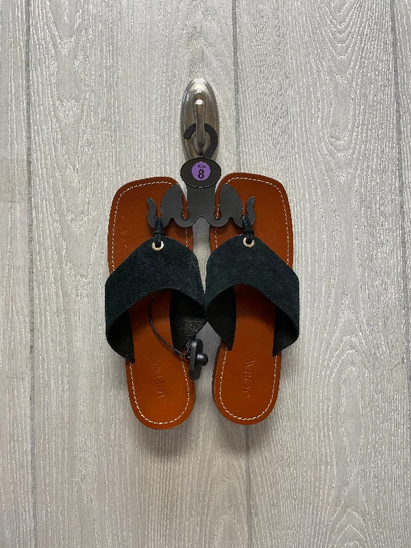 Durable and reliable women's shoesBlack Sandals Heels Block J. Crew, Size 8