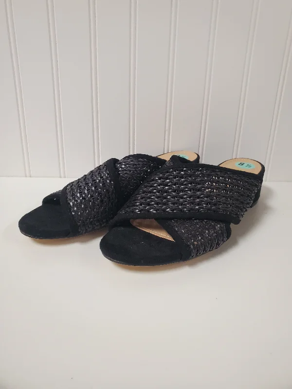 Luxurious and comfortable women's shoe options for special occasionsBlack Sandals Heels Block Nicole Miller, Size 8.5 Luxurious and comfortable women's shoe options for special occasionsBlack Sandals Heels Block Nicole Miller, Size 8.5
