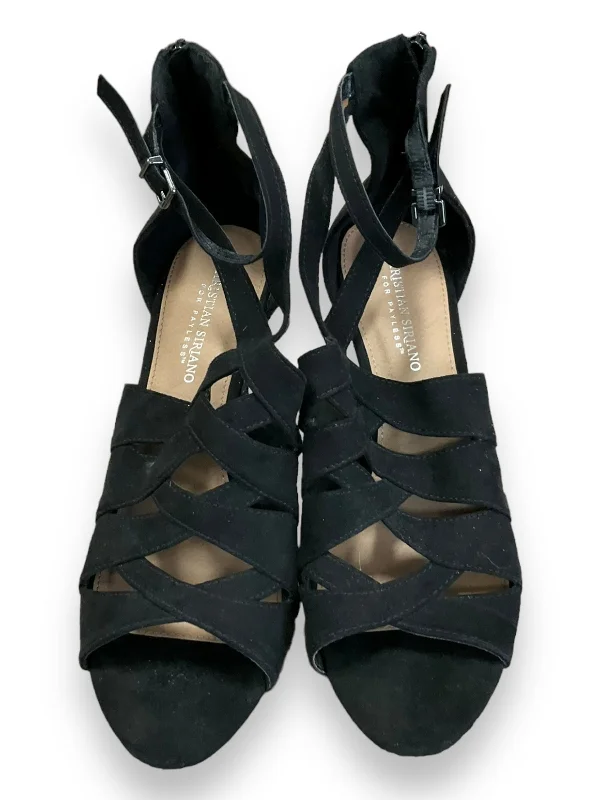 Practical and functional women's footwear solutionsBlack Sandals Heels Stiletto Christian Siriano For Payless, Size 11 Practical and functional women's footwear solutionsBlack Sandals Heels Stiletto Christian Siriano For Payless, Size 11