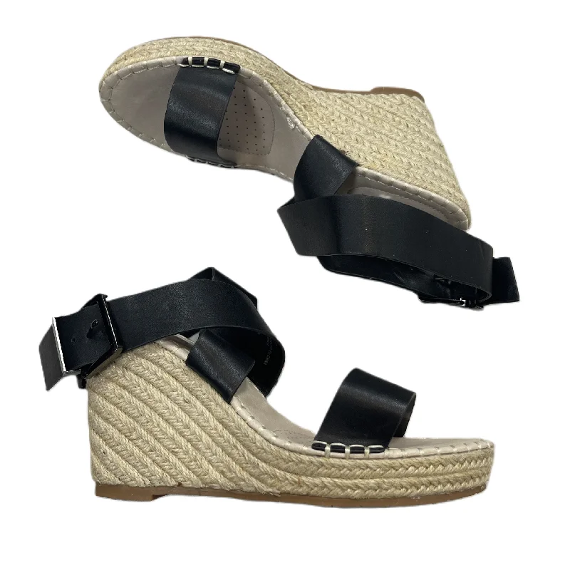 Comfy and stylish women's shoes for everyday eleganceBlack Sandals Heels Wedge By Kenneth Cole, Size: 7 Comfy and stylish women's shoes for everyday eleganceBlack Sandals Heels Wedge By Kenneth Cole, Size: 7