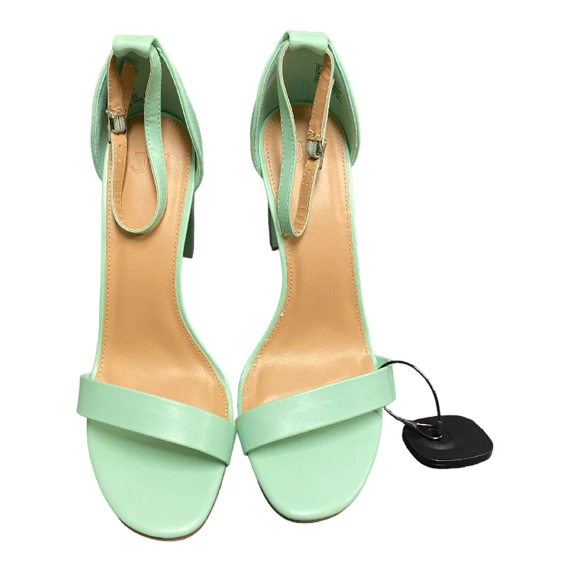 Stylish and practical women's shoes for rainy daysBlue Sandals Heels Block Justfab, Size 10 Stylish and practical women's shoes for rainy daysBlue Sandals Heels Block Justfab, Size 10