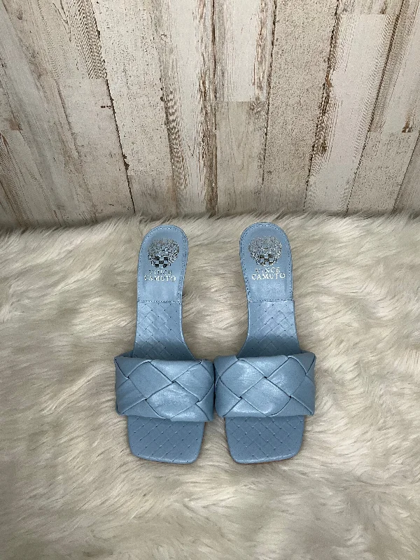 Elegant and sophisticated women's shoes for any formal eventBlue Sandals Heels Stiletto Vince Camuto, Size 7.5 Elegant and sophisticated women's shoes for any formal eventBlue Sandals Heels Stiletto Vince Camuto, Size 7.5