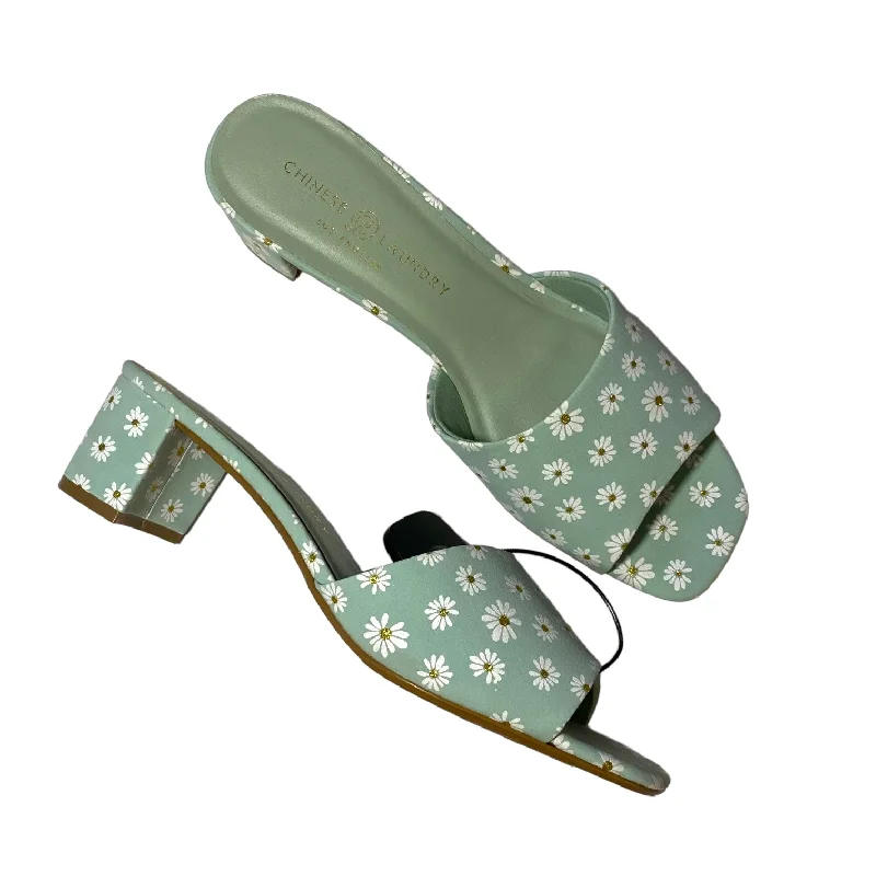 Versatile and stylish women's shoes for all occasions and seasonsMulti-colored Sandals Heels Block Chinese Laundry, Size 10 Versatile and stylish women's shoes for all occasions and seasonsMulti-colored Sandals Heels Block Chinese Laundry, Size 10