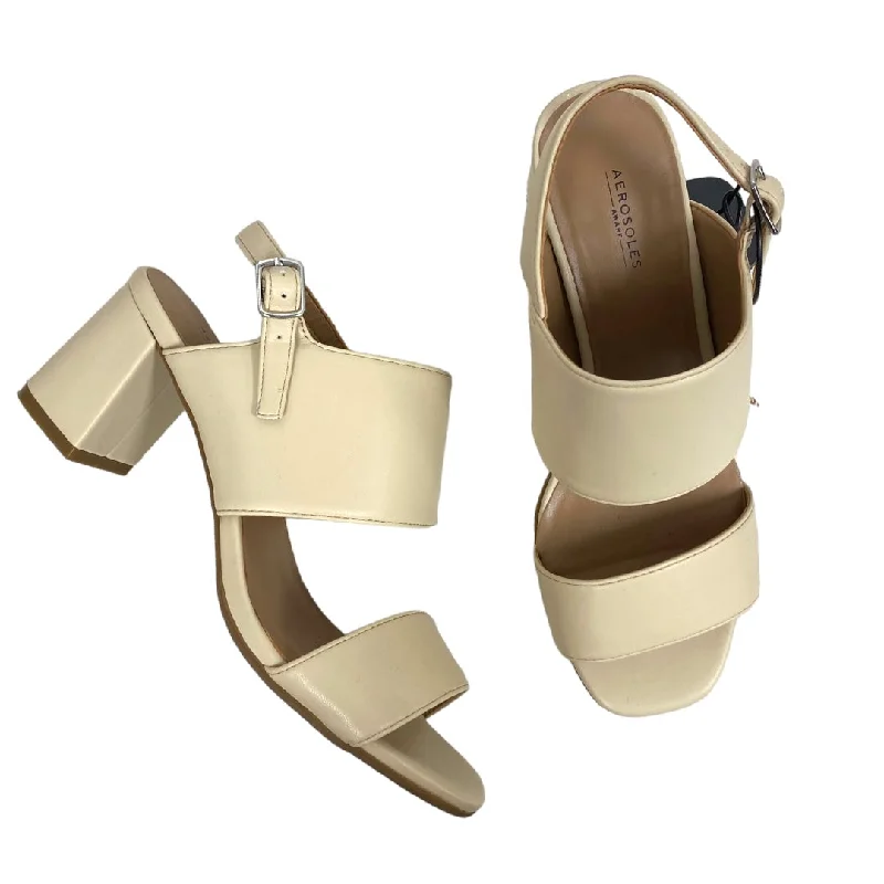 Chic and trendy women's shoe fashionsSandals Heels Block By Aerosoles  Size: 7