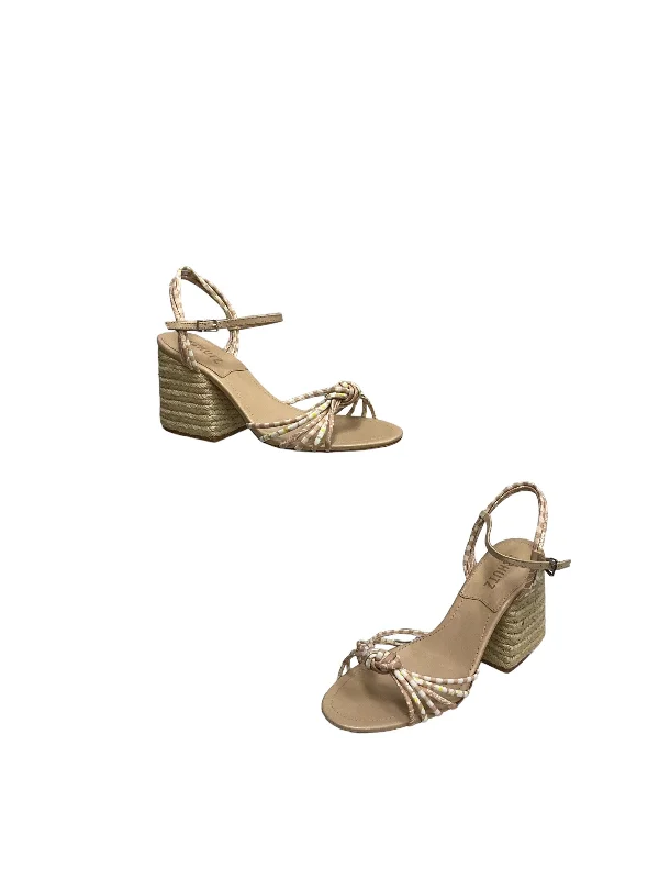 Comfortable yet fashionable women's shoesSandals Heels Block By Cmb  Size: 11