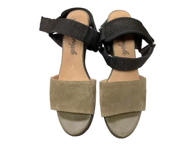 Stunning and eye-catching women's footwearSandals Heels Block By Free People Size: 9.5 Stunning and eye-catching women's footwearSandals Heels Block By Free People Size: 9.5