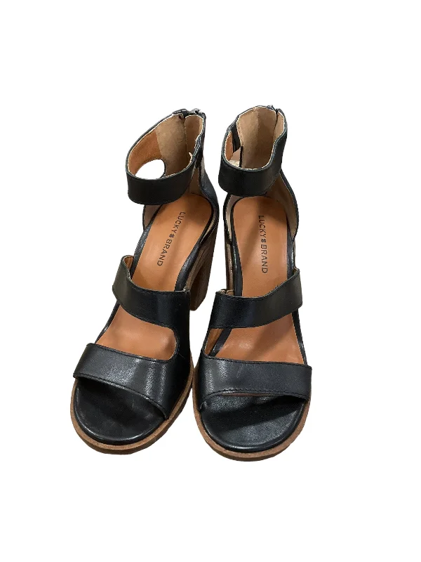 Chic and trendy women's shoe fashionsSandals Heels Block By Lucky Brand  Size: 6
