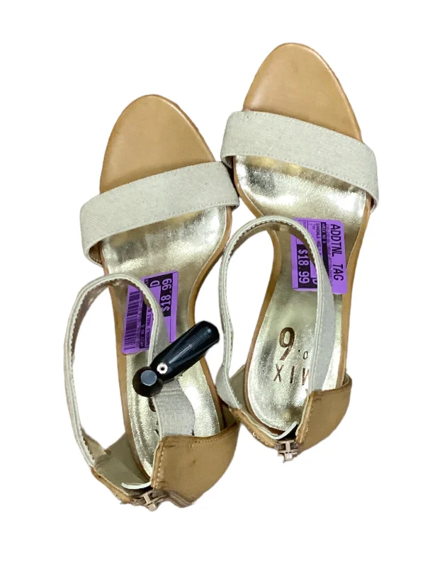 Chic and trendy women's shoe fashionsSandals Heels Block By Mix No 6  Size: 7