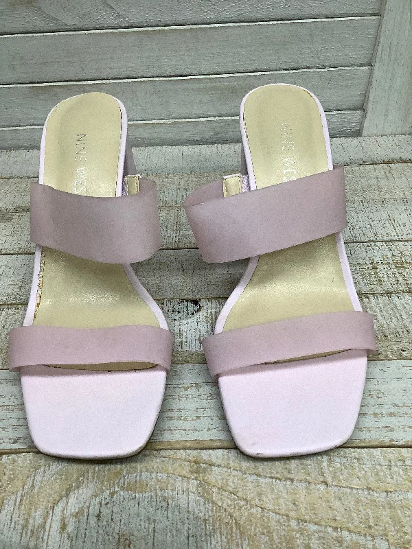Effortlessly stylish women's shoe choicesSandals Heels Block By Nine West  Size: 6.5