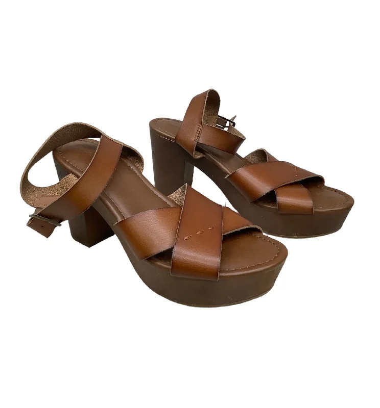 Comfortable and supportive women's shoes for all-day wearSandals Heels Block By Universal Thread Size: 8.5 Comfortable and supportive women's shoes for all-day wearSandals Heels Block By Universal Thread Size: 8.5