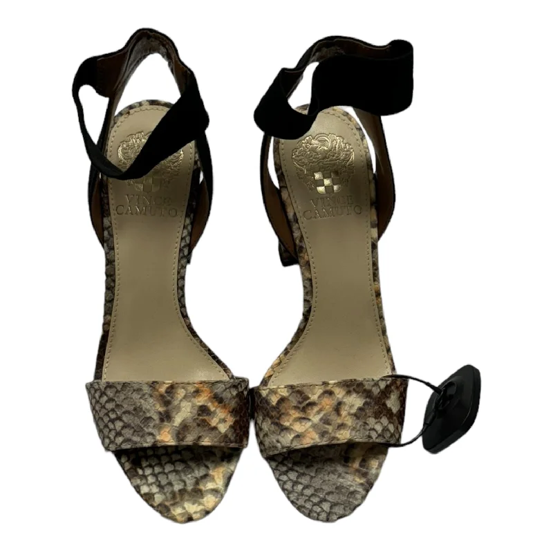 Luxurious and comfortable women's shoe options for special occasionsSandals Heels Block By Vince Camuto Size: 6 Luxurious and comfortable women's shoe options for special occasionsSandals Heels Block By Vince Camuto Size: 6