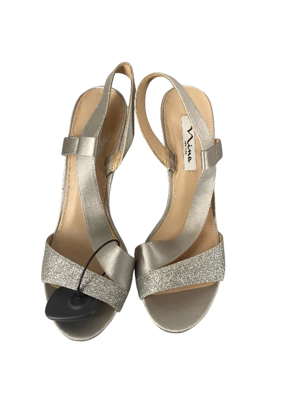 Bold and statement-making women's shoes for the bold and beautifulSandals Heels Stiletto By Nina Size: 11 Bold and statement-making women's shoes for the bold and beautifulSandals Heels Stiletto By Nina Size: 11